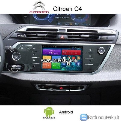 Citroen C4 Picasso Android 3G Wifi OBD TPMS car TV