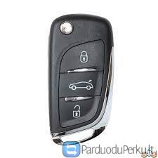 Citroen Peugeot DS raktas pultelis PSA