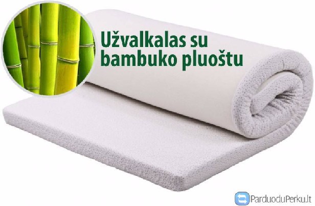 Čiužinukas RIPOSO BAMBOO 6 cm storio