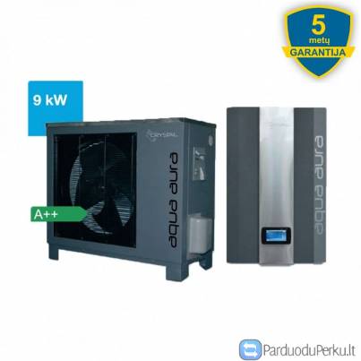 Crystal Aqua Auara šilumos siurbliai Oras-vanduo