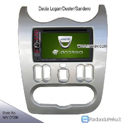 Dacia Logan Duster Sandero OEM radio auto dvd GPS