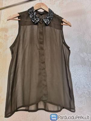 Daili chaki spalvos palaidinė