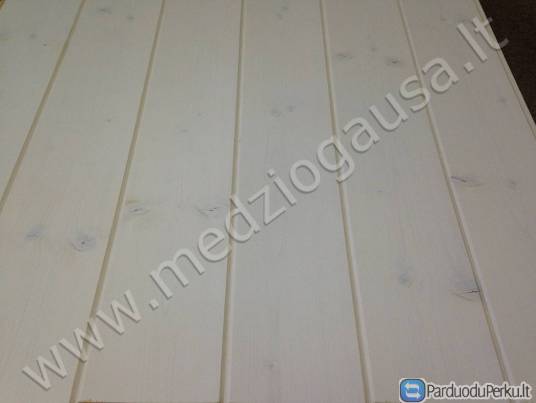 Dailylentės, medinės vidaus, lauko, balintos, TERMO