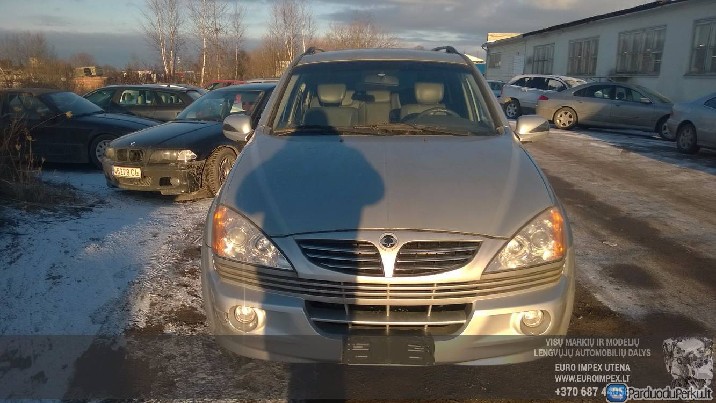 dalimis SsangYong Kyron 2006 2.0 dyzelis