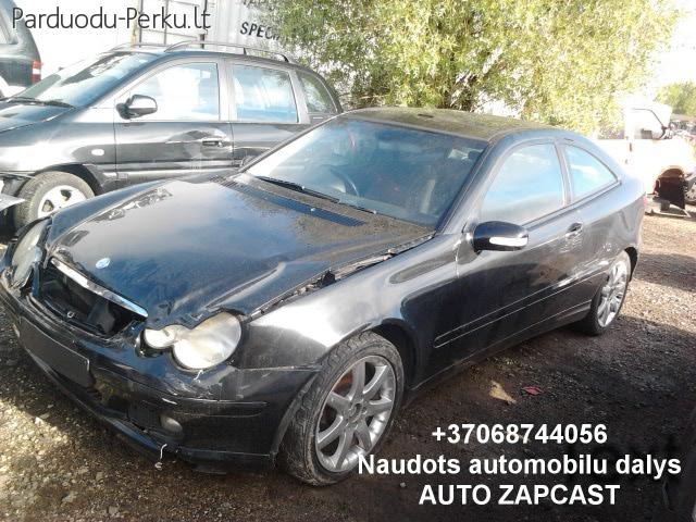 AUTOMOBILIU DALYS - Mercedes-Benz C180 2004 1.8L BENZINAS ME