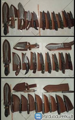 Damasko plieno peiliai