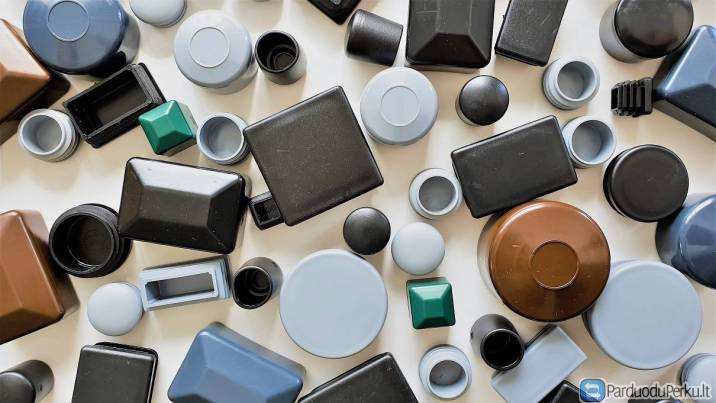 Dangteliai metaliniams stulpams uždengti