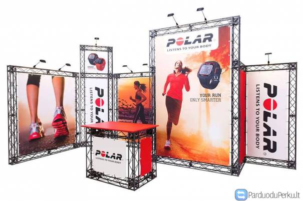 Daniškos mobilios parodų konstrukcijos – Stendų sistema X