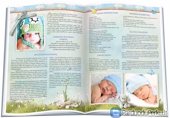 Darau Laikraštuką Vaiko Krikštynoms