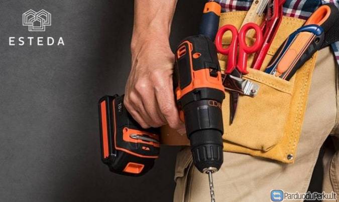 Darbas patirties turinčiam apdailininkui- staliui