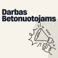 Darbas betonuotojui