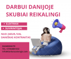 DARBAS DANIJOJE - SUVIRINTOJAMS IR ELEKTRIKAMS