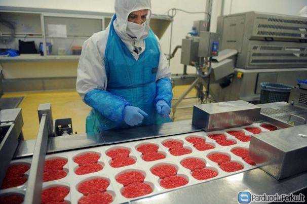 Darbas mėsos kombinate Vokietijoje