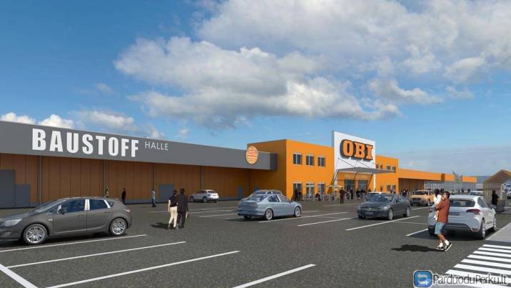 DARBAS OBI LOGISTIKOS SANDELIUOSE VOKIETIJOJE