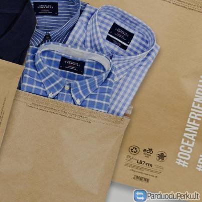 Darbas Olandijoje prie rūbų pakavimo, rūšiavimo