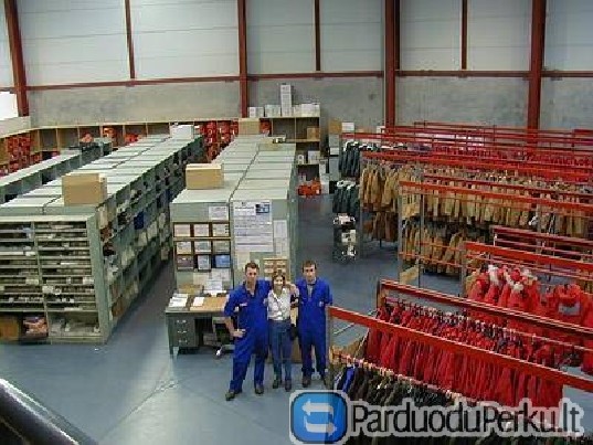 Darbas rubu sandelyje Olandijoje skubu