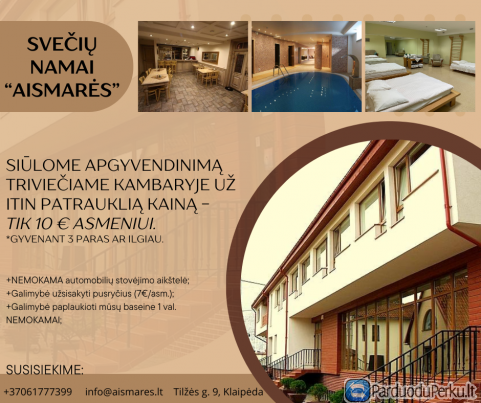 DARBUOTOJŲ APGYVENDINIMAS