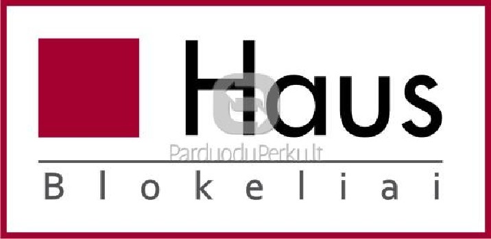 Darome pamatus is HAUS  blokeliu kaina tik 145€/m3