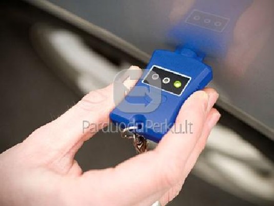 Dažų matuoklis mašinos tikrtinimui