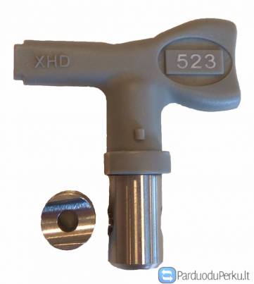 Dažymo purkštukai beoriui pistoletui