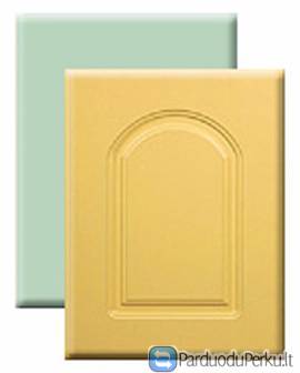 Dažyta MDF plokštė.