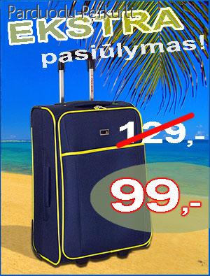 DECENT lagaminai tik 99 LT!