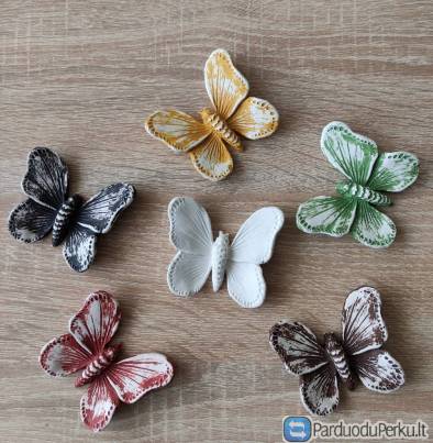 Dekoratyvinis drugelis interjerui