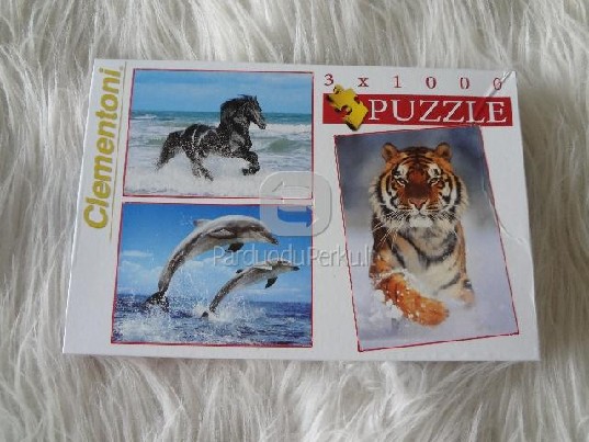 Dėlionė, puzzle 3x1000