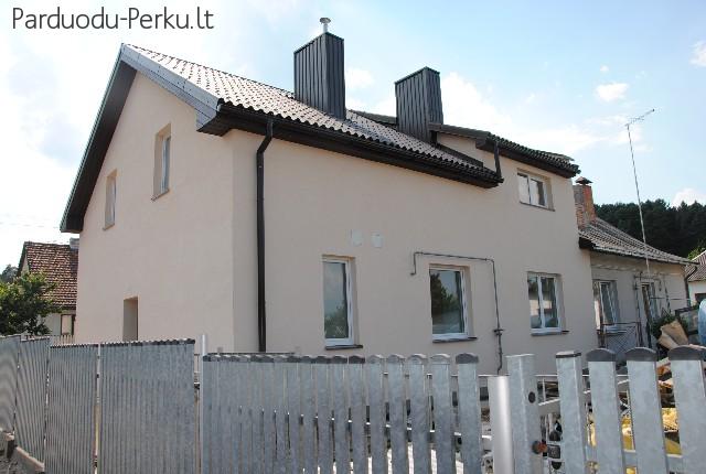 dengiame stogus, siltiname fasadus, statome renovojame, atli