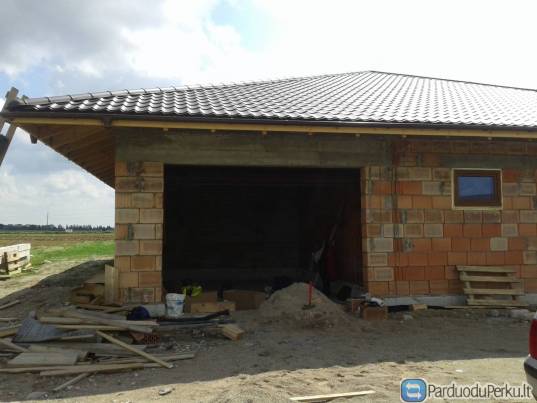 Dengiu stogus, remontuoju, skardinu. Montuoju latakus