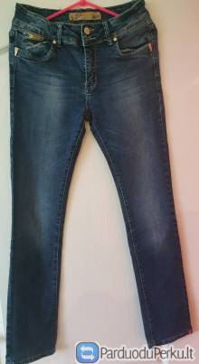 Tamprūs Denim F girl mėlyni džinsai