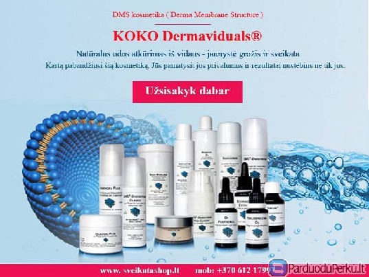 KOKO Dermaviduals® - dermatologinė kosmetika