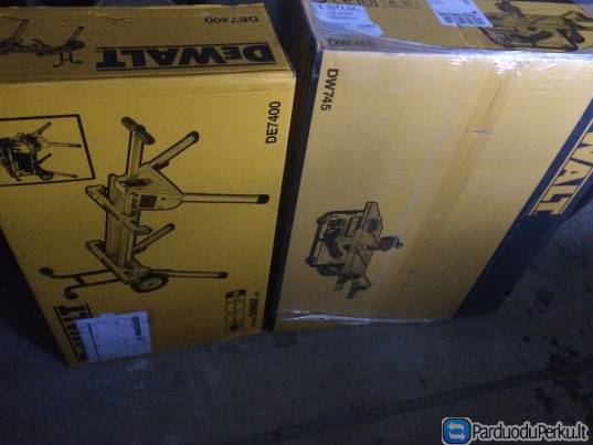 DeWALT išilginio pjovimo staklēs