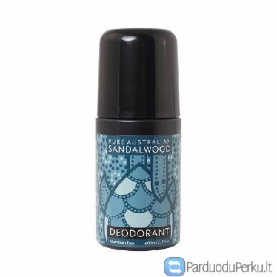 DEZODORANTAS BE ALIUMINIO SU SANDALMEDŽIO ALIEJUMI 60ML