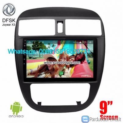 DFSK Joyear X3 Car stereo audio radio android GPS navigation camera