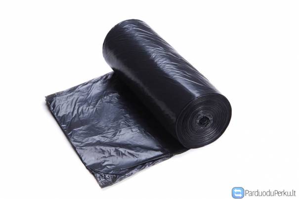 Dideli šiukšlių maišai 100L 150L 240L