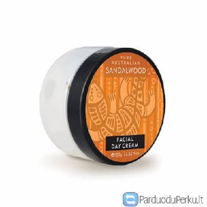 DIENINIS VEIDO KREMAS PRATURTINTAS SANDALMEDŽIO ALIEJUMI 100