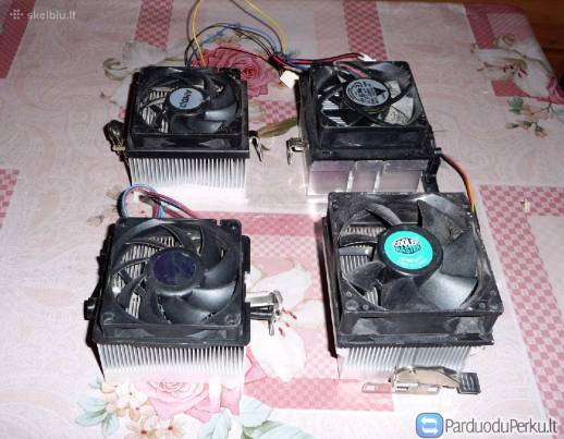 Procesorių ir diodų aušintuvai Kaune 2 €
