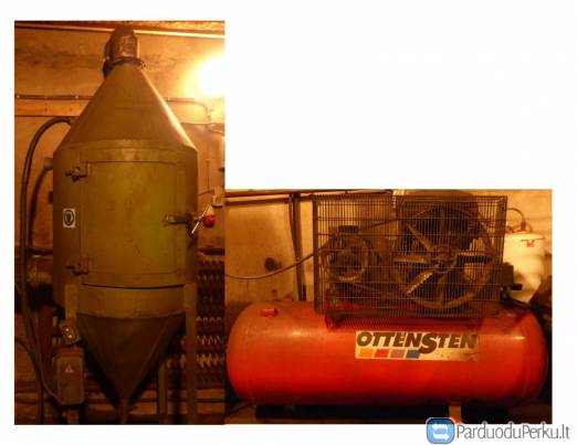 DISKINIŲ PJŪKLŲ VALYMO ĮRENGINYS SMĖLIU