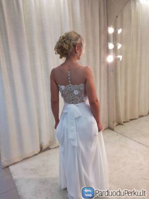 Dizainerės I. Miltinienės vestuvinė suknelė