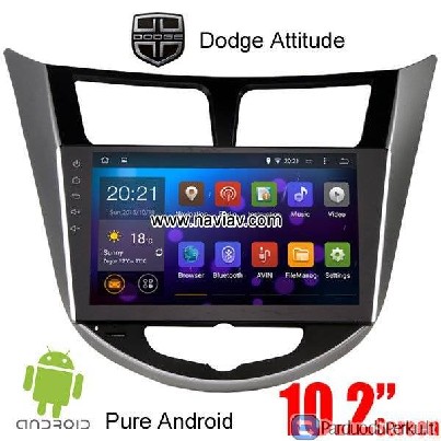 Dodge Attitude car pc pure android 4.4 wifi 3G gps