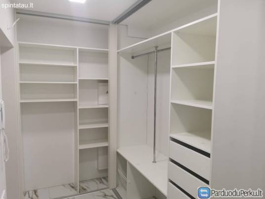 Drabužinės, spintos, stumdomos durys pagal užsakymą