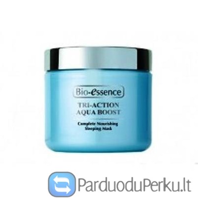 Drėkinamoji kaukė su spanguolių ekstraktu Bio-essence