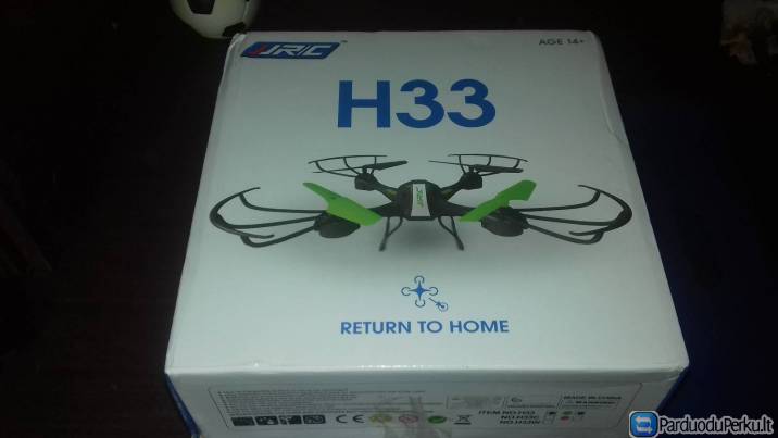 Dronas JJRC H33. Naujas, neišpakuotas.