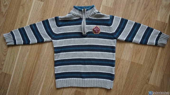 Dryžuotas megztinis