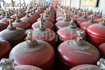 Dujų balionų pristatymas ir keitimas