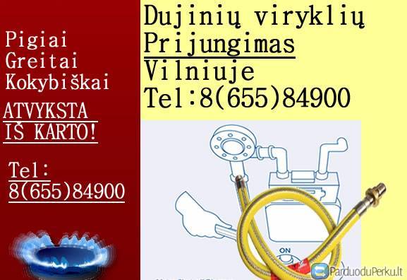 dujines virykles pajungimas Vilniuje