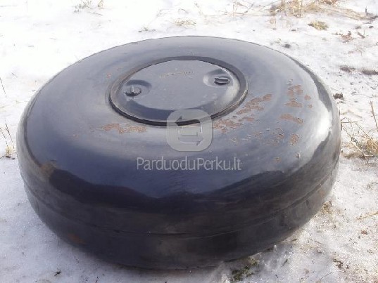 duju balionas į atsarginio rata