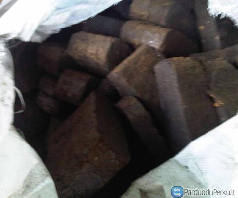 Durpių briketai, kitas kietas kuras