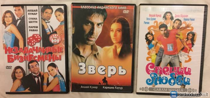 Dvd - indų filmai su vertimu į rusų k.